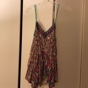 Floral tank top